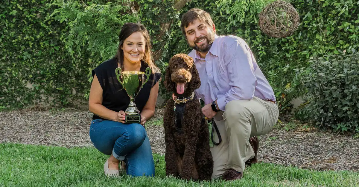 Pooch Playoff Winner, Reese and parents