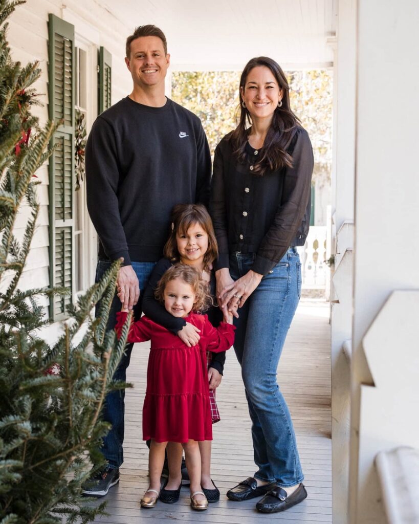 Christmas Mini Sessions in Jacksonville Florida at Walter Jones Historic Park