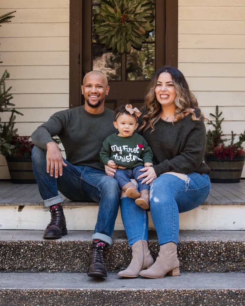 Christmas Mini Sessions in Jacksonville Florida at Walter Jones Historic Park