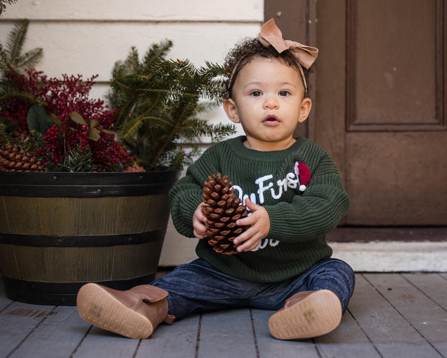 Christmas Mini Sessions in Jacksonville Florida at Walter Jones Historic Park