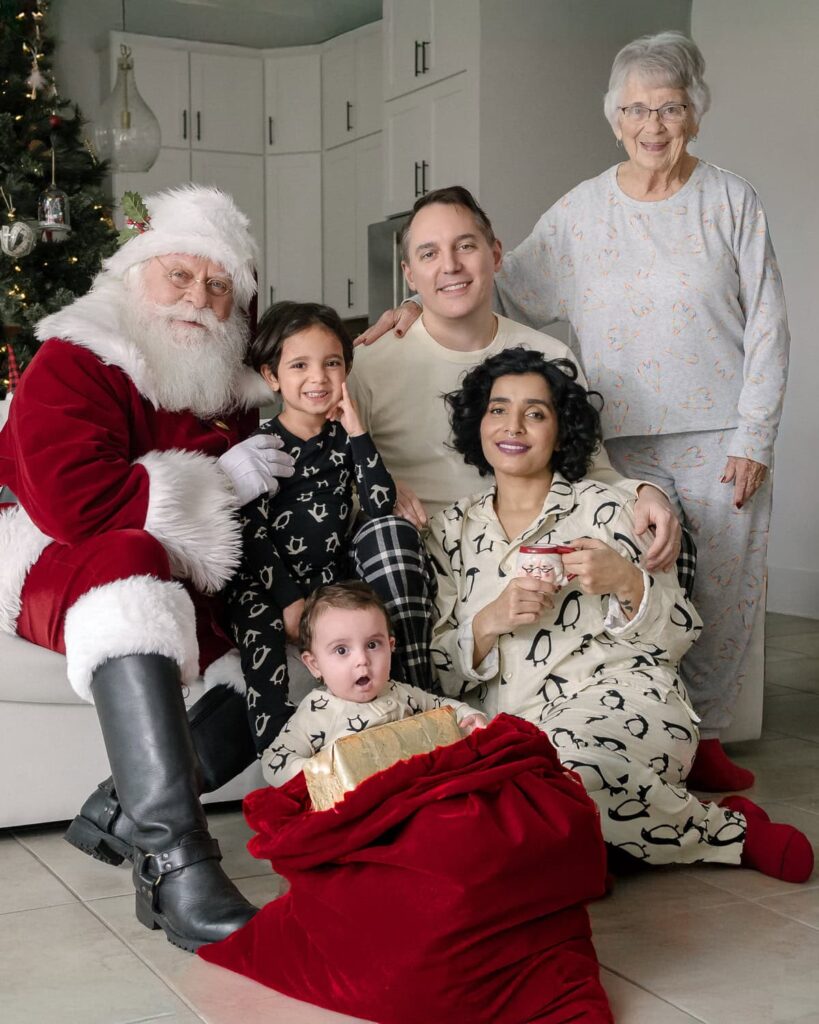 Pictures with Santa at Home Jacksonville Florida Russ Bratcher Photography