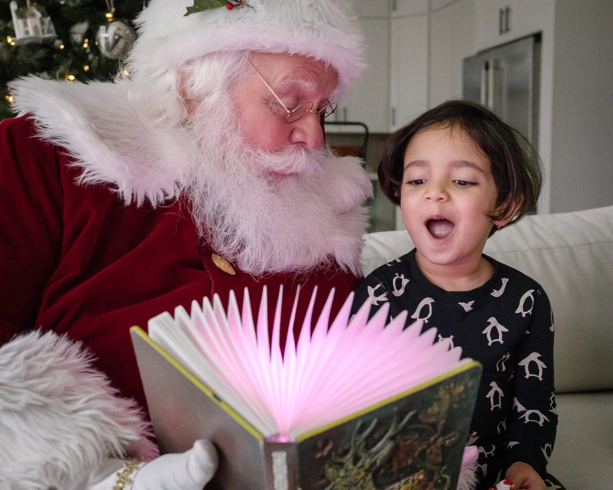 Pictures with Santa at Home Jacksonville Florida Russ Bratcher Photography