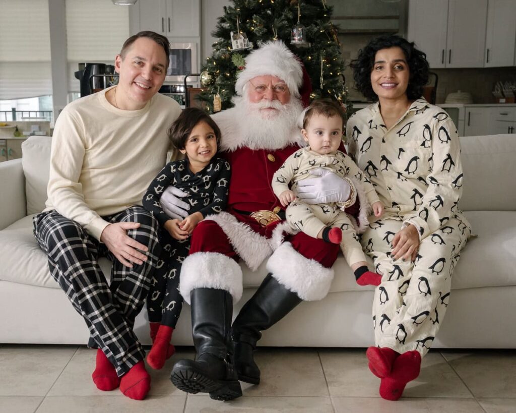 Pictures with Santa at Home Jacksonville Florida Russ Bratcher Photography