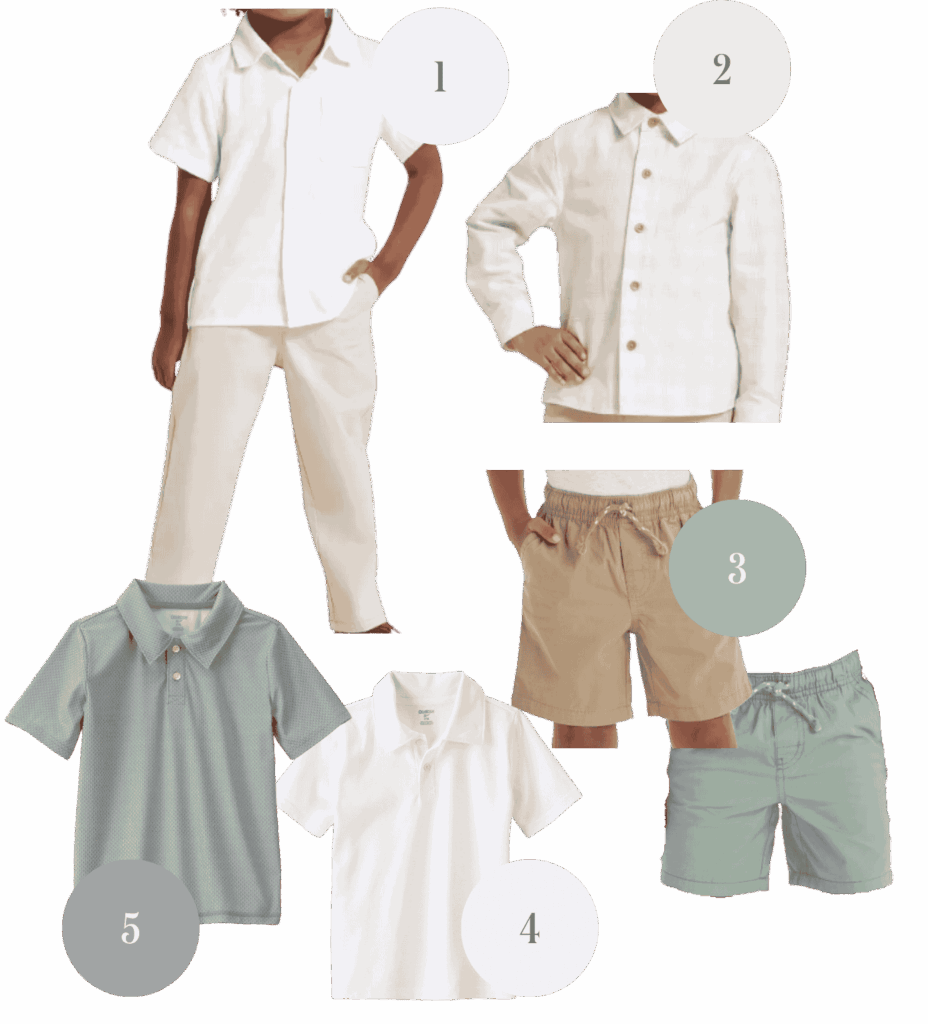 What to Wear for Jacksonville Beach Family Photos Youth Boy Outfits