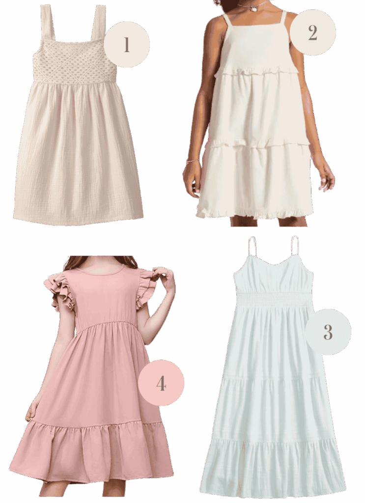 What to wear for Jacksonville beach Family Photos Youth Girls
